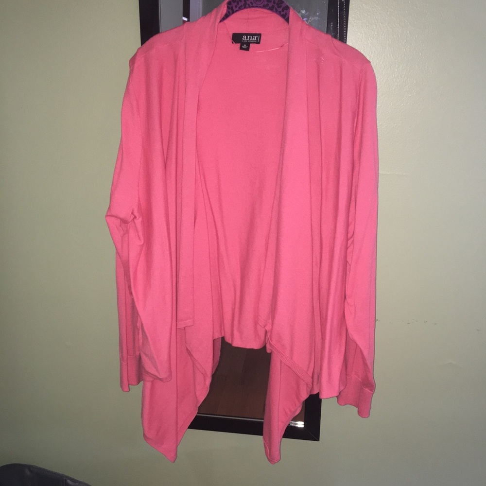 A.n.a drape front cardigan